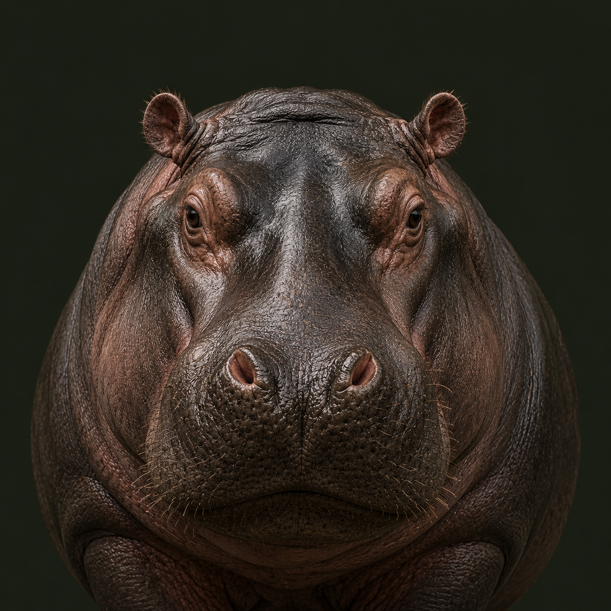 Hippo in Mikumi National Park